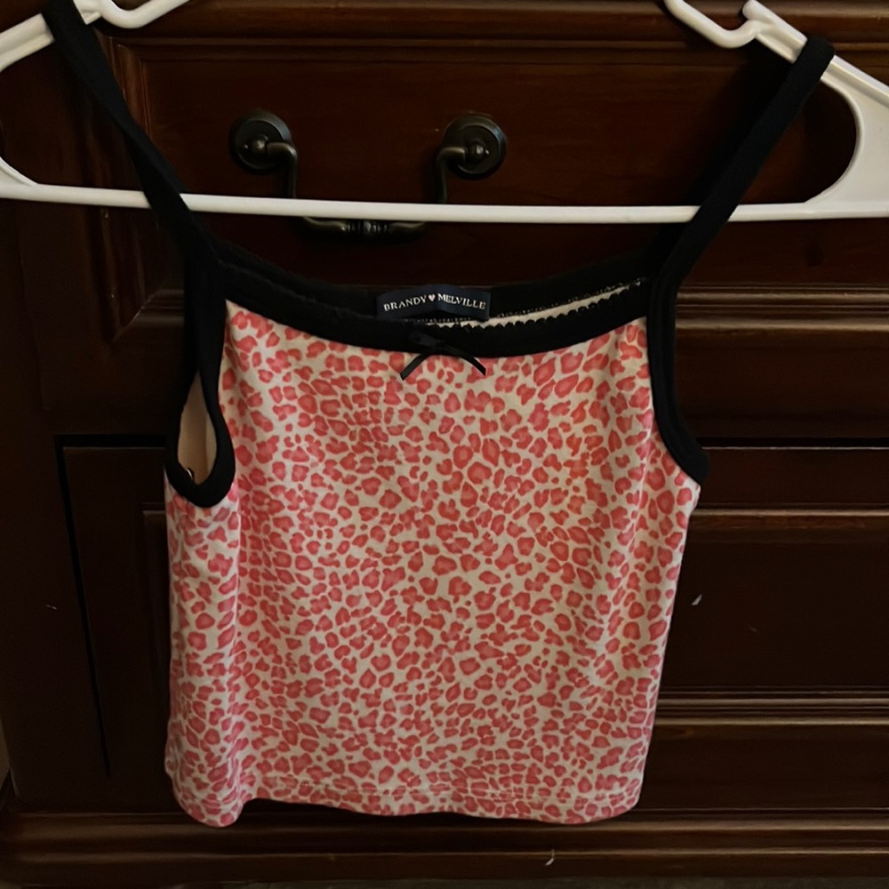 Brandy Melville Cheetah Tank Top